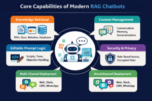 Core Capabilities of Modern RAG Chatbots