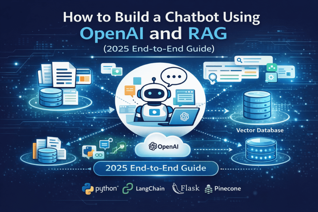 Read more about the article How to Build a Chatbot Using OpenAI and RAG (2025 End-to-End Guide)