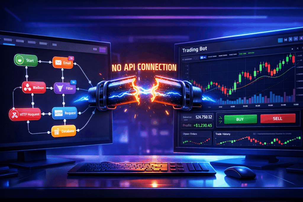 Read more about the article Can n8n Access StockHero Trading Bots Without API? — A Complete Guide