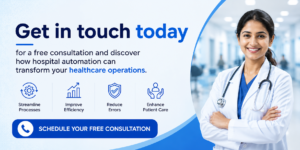 Healthcare consultation with hospital automation solutions